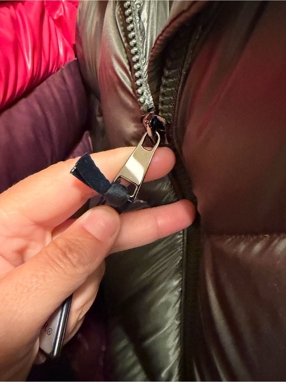 Moncler Chambon Short Down Jacket -Green - Picture 15 of 15